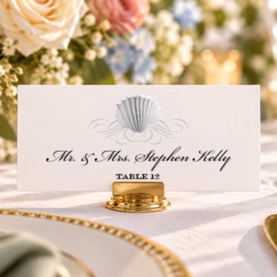 Flat Place Card